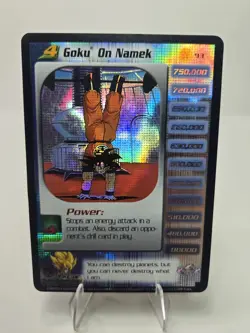 Dragon Ball Z CCG Score Holo Power Cards Lot Goku, Nail, Yajirobe - Image 2