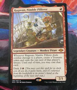 Magic: The Gathering Ragavan, Nimble Pilferer Mythic Regular Card - Image 1
