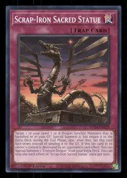 Yugioh Scrap-Iron Sacred Statue #MP24-EN379 25th Anni Tin: Dueling Mirrors NM - Image 1