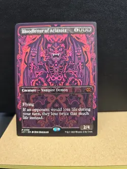 Bloodletter of Aclazotz - Borderless - The Lost Caverns of Ixalan - Card #336 - Image 1