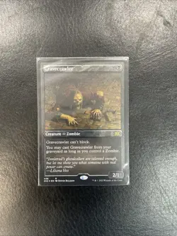 Mint/Near-Mint, English - 1 x MTG Gravecrawler - Foil Etched Double Masters 2022 - Image 1