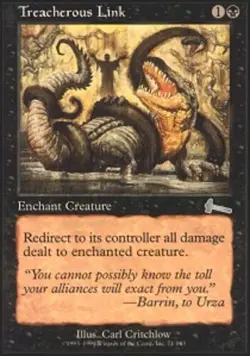 Treacherous Link x1 - Urza's Legacy - Light Play, English - Urza's Legacy - Image 1