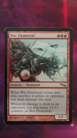 War Elemental - Mirrodin Magic: The Gathering - LP, Lightly Played. MTG - Image 1