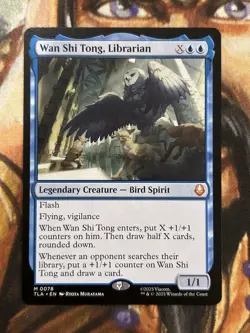 Wan Shi Tong, Librarian #0078 MTG Avatar Mythic Regular - NM Pack Fresh 🔥 - Image 1