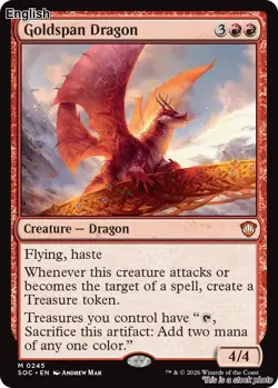 Goldspan Dragon [SOC - 245] - Image 1