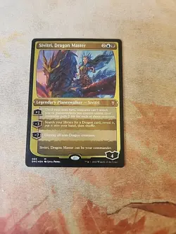 Sivitri, Dragon Master FOIL ETCHED Commander Dominaria United MTG NM - Image 1