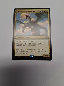 MTG Two-Headed Hellkite Commander: Dominaria United - Image 1