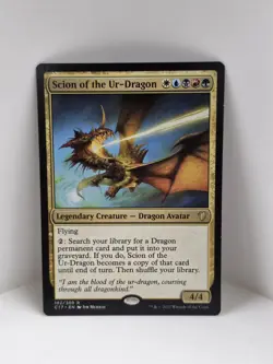 Scion of the Ur-Dragon - Time Spiral - Near Mint/LP - MTG Magic The Gathering - Image 1