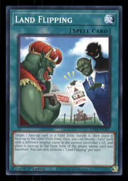 Yugioh Land Flipping #MP24-EN327 25th Anniversary Tin: Dueling Mirrors NM - Image 1