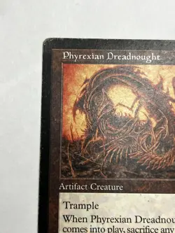*Phyrexian Dreadnought* Mirage MTG: Magic the Gathering, Moderate Play (MP) - Image 2