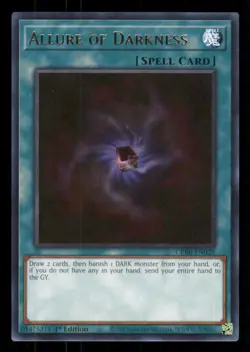 Yugioh Allure of Darkness #CRBR-EN028 Crossover Breakers Rare NM - Image 1