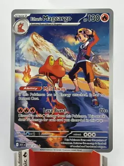 Ethan's Magcargo 222/217 Pokemon Me: Ascended Heroes Holo Illustration Rare [NM] - Image 1