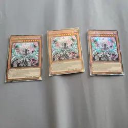 3x Yugioh Chaos Dragon Levianeer MP25-EN035 Starlight Rare 1st Edition NM - Image 1