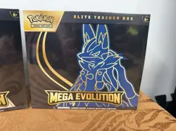 (2) ETB’s! Pokemon Gardevoir & Lucari Mega Evolution 2025 Lucario Factory Sealed - Image 2
