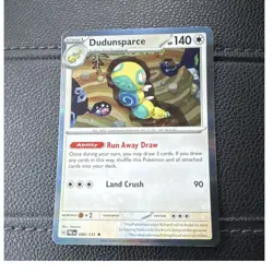 Pokemon Dudunsparce 080/131 Sv: Prismatic Evolutions Rare Holo Stage 1 HP140 - Image 1