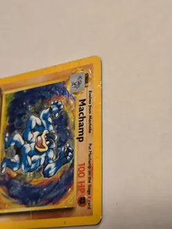 🔥 (HP) Machamp - Holo #8 Base Set 1st Edition Pokemon TCG! WOW!! Heavy Play! - Image 3