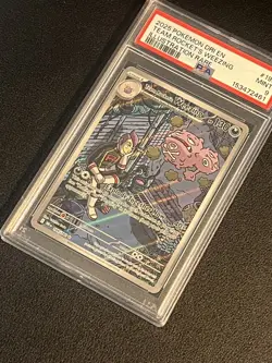 2025 POKEMON DRI EN-DESTINED RIVALS #199 TEAM ROCKET'S WEEZING PSA 9 - Image 3