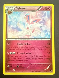 Pokemon Sylveon XY - Furious Fists 72/111 Rare Regular Stage 1 90HP Card - Image 1