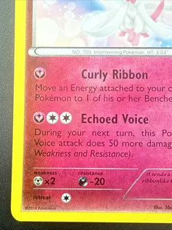 Pokemon Sylveon XY - Furious Fists 72/111 Rare Regular Stage 1 90HP Card - Image 5