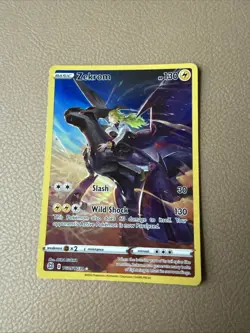 2022 Pokemon Brilliant Stars #TG05/TG30 Zekrom FA Ultra Rare - Image 1
