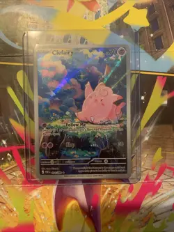 Clefairy 094/088 (IR) Pokemon Perfect Order Full Art Illustration Rare NM - Image 1