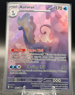 Aurorus 092/088 Me03: Perfect Order Holo Pokemon TCG - Image 1