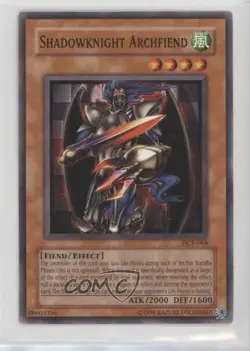Shadowknight Archfiend Unlimited YuGiOh Dark Crisis #DCR-068 2003 - Image 1