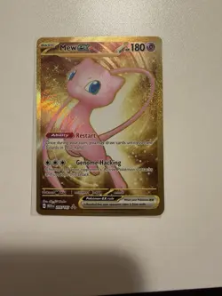 The Pokemon Company Mew ex 205/165 Scarlet & Violet 151 Full Art Holo EX Rare - Image 1