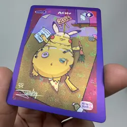 Achu (Pikachu) Pokemon Fan Art New Year 2026 Set - Image 1