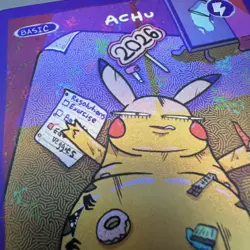 Achu (Pikachu) Pokemon Fan Art New Year 2026 Set - Image 2