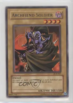 Archfiend Soldier (R) Unlimited YuGiOh Dark Crisis #DCR-057 2003 - Image 1