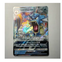 Pokemon Gyarados GX 18/111 SM-Crimson Invasion Ultra Rare Full Art Holo 240 MINT - Image 1