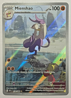 Pokemon TCG - Mienshao 134/086 SV: White Flare Illustration Rare (Holo) EN NM - Image 1