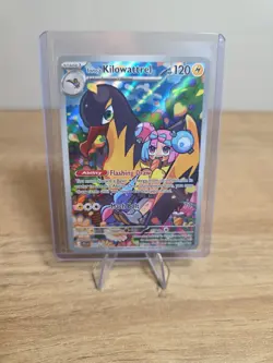 Pokemon TCG Iono's Kilowattrel 163/159 Sv09: Journey Together Holo NM - Image 1