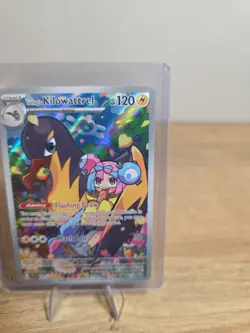 Pokemon TCG Iono's Kilowattrel 163/159 Sv09: Journey Together Holo NM - Image 3
