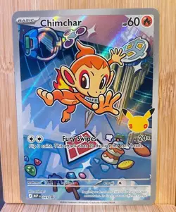 Chimchar 041 Black Star Promo Stamped 2026 Pokemon TCG NM+ 🔥 - Image 1