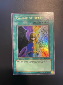 Change Of Heart 1st Edition MRD-060 Ultra Rare Vintage Yugioh Yu-Gi-Oh LP/MP - Image 2
