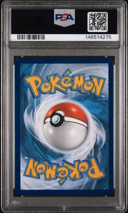 2021 POKEMON SM BLACK STAR PROMO #SM247 FULL ART/RESHIRAM & CHARIZARD GX PSA 8 - Image 3