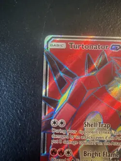 Pokemon Turtonator GX 131/145 SM Guardians Rising Ultra Rare Full Art Holo 190 - Image 2