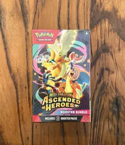 Pokemon TCG Mega Evolution—Ascended Heroes Booster Bundle Sealed - Image 1
