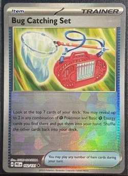 POKEMON BUG CATCHING SET 102/131 PROMO REVERSE POKEBALL PRISMATIC EVOLUTIONS - Image 1