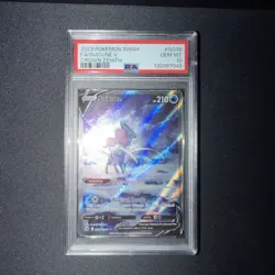 2023 POKEMON SWORD & SHIELD CROWN ZENITH #GG38 FULL ART/SUICUNE V PSA 10 - Image 3