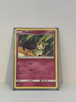Pokemon Mimikyu 112/181 Team up Non Holo Rare - Image 1