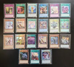 Yugioh! Rarity Collection V Starlight Rare Cards Lot Of 21 - Image 1