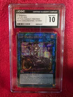 YuGiOh CGC 10 I:P Masquerena - Alternate Art - QCR RA02-EN042 - 1st Edition - Image 1