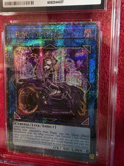 YuGiOh CGC 10 I:P Masquerena - Alternate Art - QCR RA02-EN042 - 1st Edition - Image 2