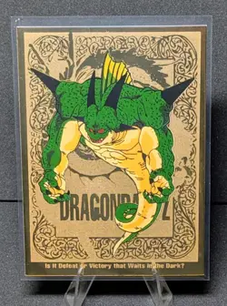 Dragon Ball Z G10 Porunga GOLD FOIL JPP/AMADA FUNimation Set 1998 TCG Card LP - Image 1