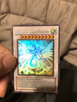 Majestic Star Dragon - SOVR-EN040 Ghost Rare Heavily Played Unlimited Yugioh - Image 1