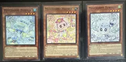 Konami Yu-Gi-Oh! Mulcharmy Purulia, Meowls, Fuwalos 1st Edition Lot - Image 1