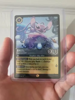 Disney Lorcana Winterspell Angel Experiment 624 Legendary Foil - Image 1